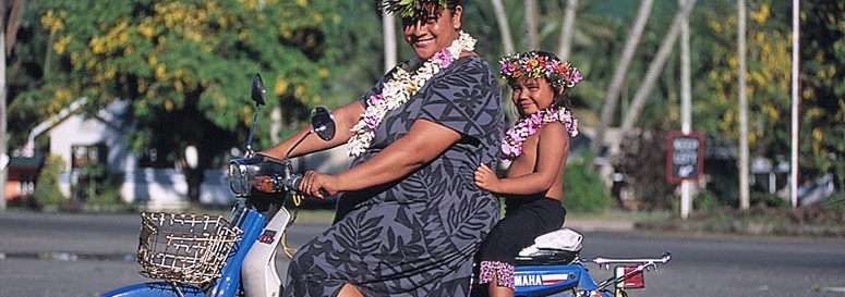 Easy life of the Cook Islands